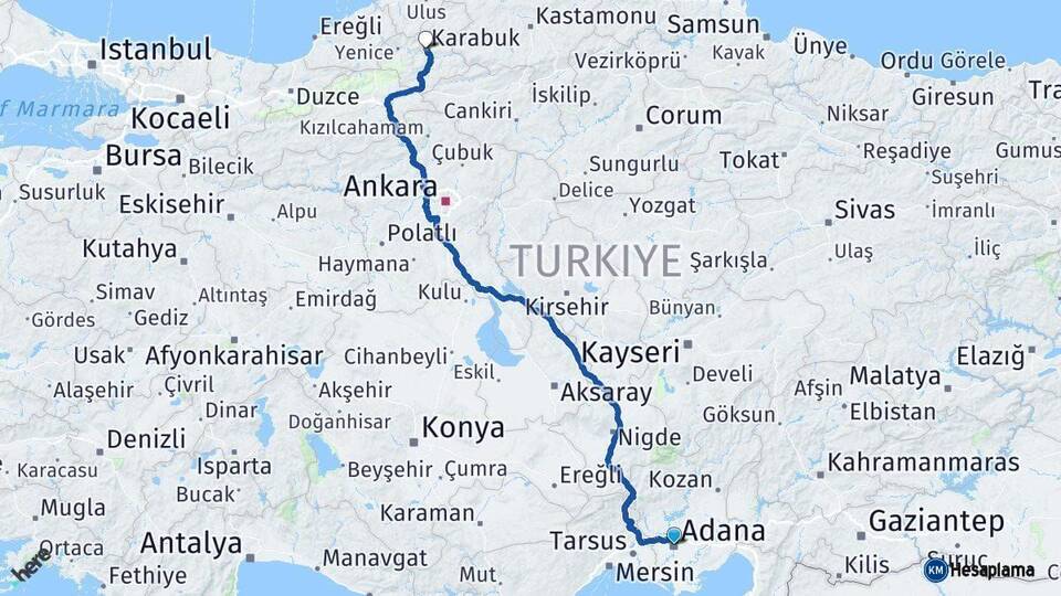 Adana Karabük Arası Kaç Km - Kaç Saat? Arası Kaç Saat? Nerede Yol Haritası Yakıt, Rota ve Mesafe Hesaplama Adana Karabük Arası Kaç Km - Kaç Saat? Arası Kaç Km Saat? Nerede Yol Haritası Yakıt, Rota ve Mesafe Hesaplama