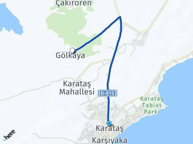 Adana Karataş Gölkaya Karataş Arası Kaç Km - Yol Haritası