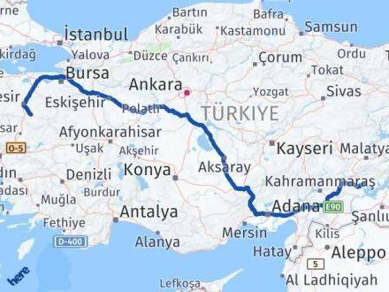 Adıyaman Bigadiç Balıkesir Arası Kaç Km - Yol Haritası