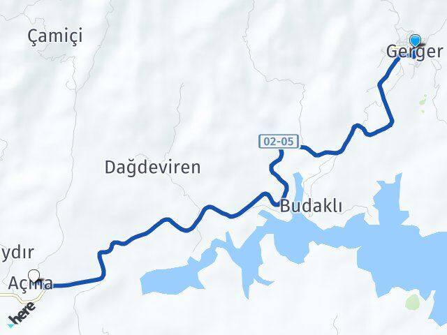 Adıyaman Gerger Açma Gerger Arası Kaç Km - Yol Haritası