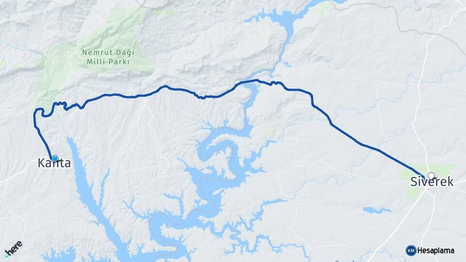 Adıyaman Kahta Siverek Şanlıurfa Arası Kaç Km - Yol Haritası