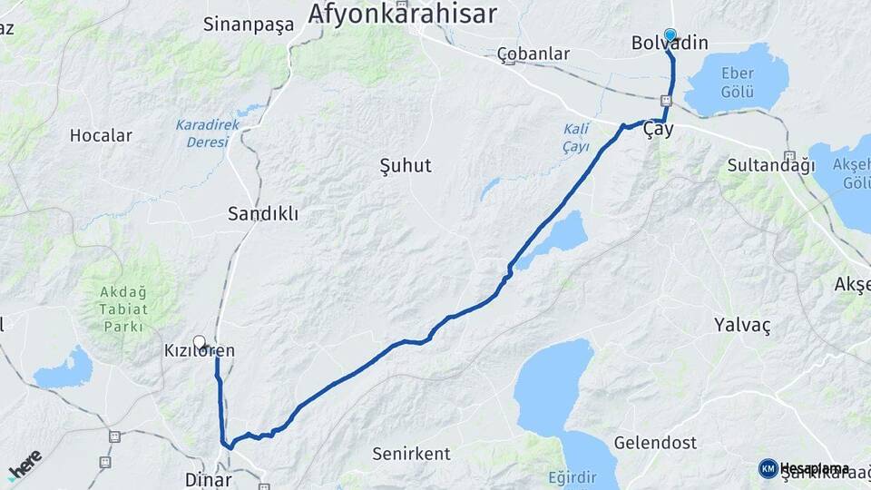 Afyon Bolvadin Kızılören Arası Kaç Km? Arası Kaç Saat? Nerede Yol Haritası Yakıt, Rota ve Mesafe Hesaplama Afyon Bolvadin Kızılören Arası Kaç Km? Arası Kaç Km Saat? Nerede Yol Haritası Yakıt, Rota ve Mesafe Hesaplama