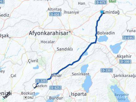 Afyon Emirdağ Dazkırı Arası Kaç Km? Arası Kaç Saat? Nerede Yol Haritası Yakıt, Rota ve Mesafe Hesaplama Afyon Emirdağ Dazkırı Arası Kaç Km? Arası Kaç Km Saat? Nerede Yol Haritası Yakıt, Rota ve Mesafe Hesaplama