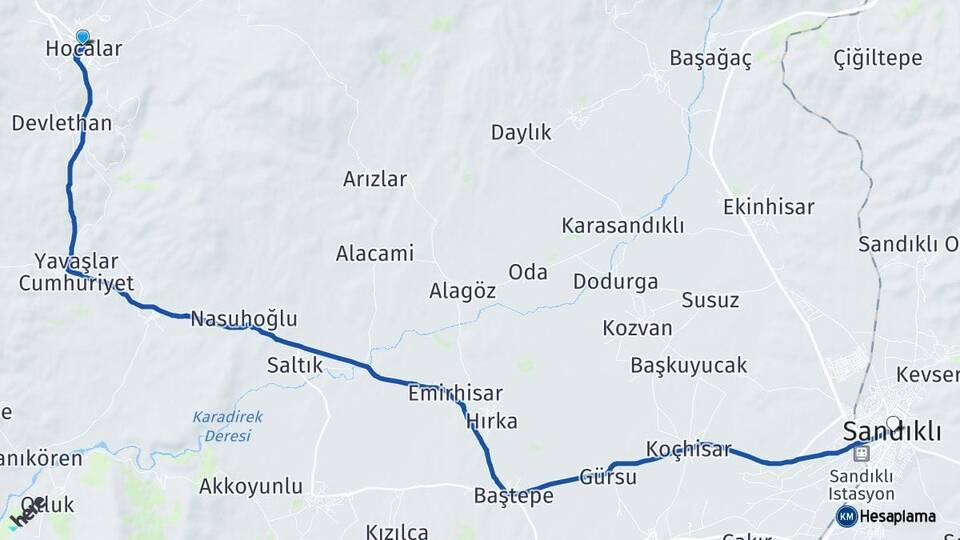 Afyon Hocalar Sandıklı Arası Kaç Km? Arası Kaç Saat? Nerede Yol Haritası Yakıt, Rota ve Mesafe Hesaplama Afyon Hocalar Sandıklı Arası Kaç Km? Arası Kaç Km Saat? Nerede Yol Haritası Yakıt, Rota ve Mesafe Hesaplama