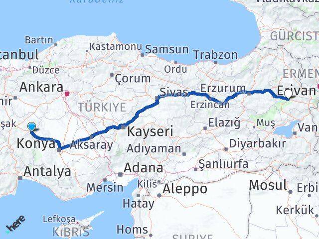 Afyonkarahisar Sultandağı Ağrı Arası Kaç Km - Yol Haritası