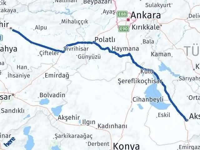 Aksaray Odunpazarı Eskişehir Arası Kaç Saat? Yol Haritası, Yakıt, Rota ve Mesafe Hesaplama Aksaray Odunpazarı Eskişehir Arası Kaç Km? Kaç Saat? Yol Haritası