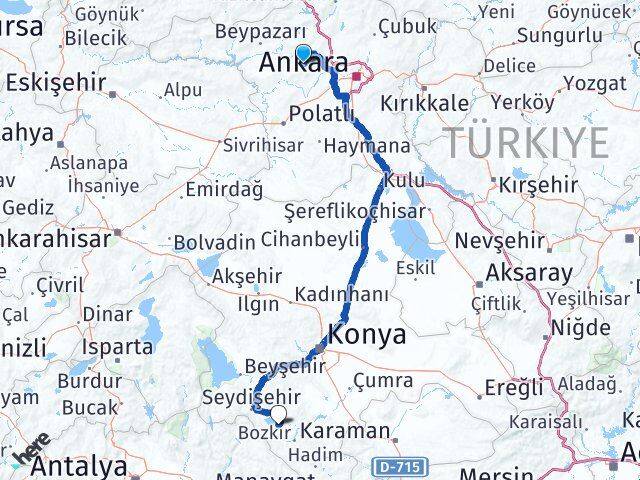 Ankara Ayaş Yalıhüyük Konya Arası Kaç Saat? Yol Haritası, Yakıt, Rota ve Mesafe Hesaplama Ankara Ayaş Yalıhüyük Konya Arası Kaç Km? Kaç Saat? Yol Haritası