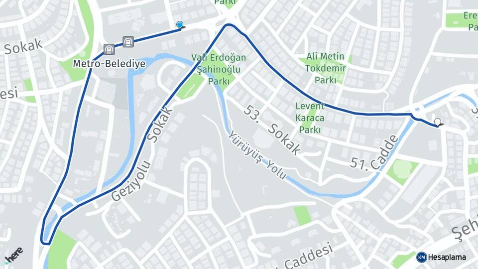 Ankara Keçiören Hasköy Keçiören Arası Kaç Km - Yol Haritası