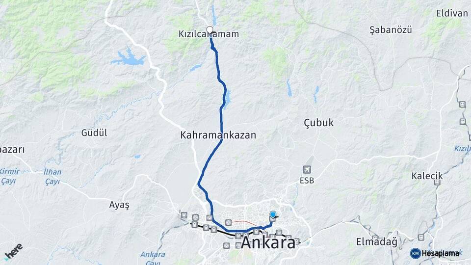 Ankara Keçiören Kızılcahamam Arası Kaç Km? Arası Kaç Saat? Nerede Yol Haritası Yakıt, Rota ve Mesafe Hesaplama Ankara Keçiören Kızılcahamam Arası Kaç Km? Arası Kaç Km Saat? Nerede Yol Haritası Yakıt, Rota ve Mesafe Hesaplama