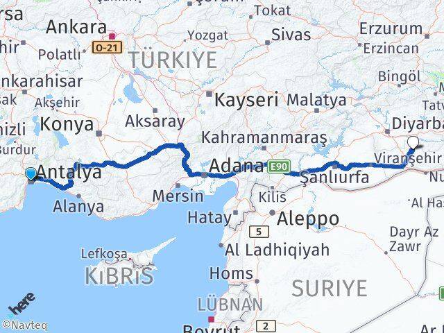 Antalya Savur Mardin Arası Kaç Saat? Yol Haritası, Yakıt, Rota ve Mesafe Hesaplama Antalya Savur Mardin Arası Kaç Km? Kaç Saat? Yol Haritası