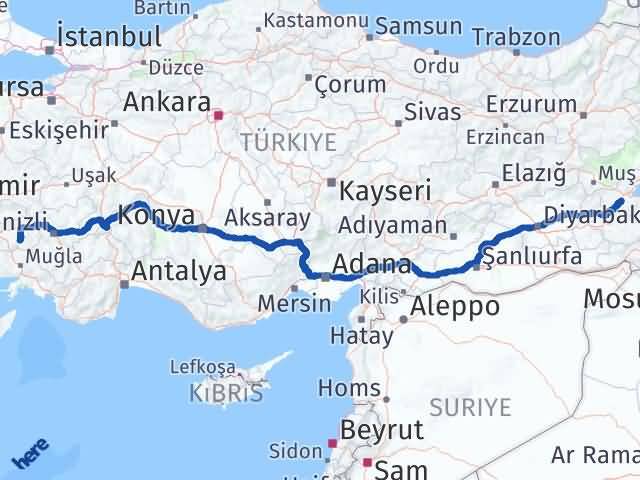 Aydın Bozdoğan Bitlis Arası Kaç Saat? Yol Haritası, Yakıt, Rota ve Mesafe Hesaplama Aydın Bozdoğan Bitlis Arası Kaç Km? Kaç Saat? Yol Haritası