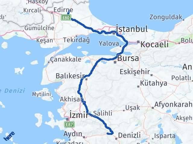 Aydın Buharkent Kırklareli Arası Kaç Saat? Yol Haritası, Yakıt, Rota ve Mesafe Hesaplama Aydın Buharkent Kırklareli Arası Kaç Km? Kaç Saat? Yol Haritası