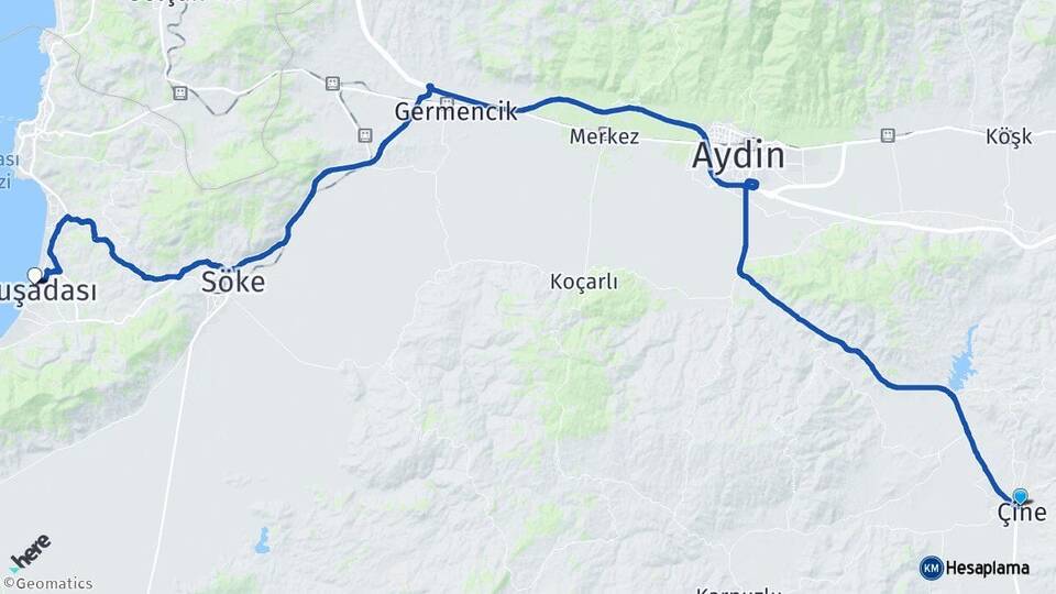Aydın Çine Kuşadası Arası Kaç Km? Arası Kaç Saat? Nerede Yol Haritası Yakıt, Rota ve Mesafe Hesaplama Aydın Çine Kuşadası Arası Kaç Km? Arası Kaç Km Saat? Nerede Yol Haritası Yakıt, Rota ve Mesafe Hesaplama