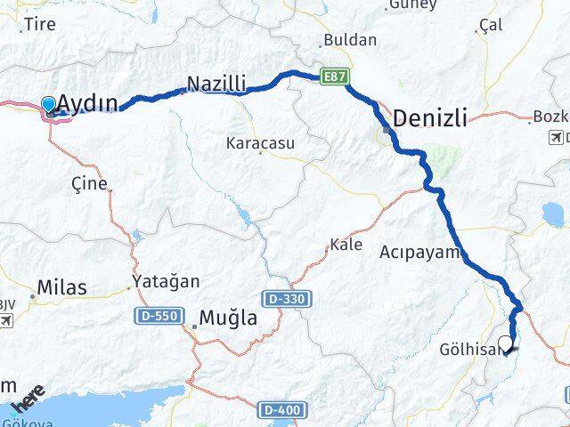 Aydın Gölhisar Burdur Arası Kaç Saat? Yol Haritası, Yakıt, Rota ve Mesafe Hesaplama Aydın Gölhisar Burdur Arası Kaç Km? Kaç Saat? Yol Haritası
