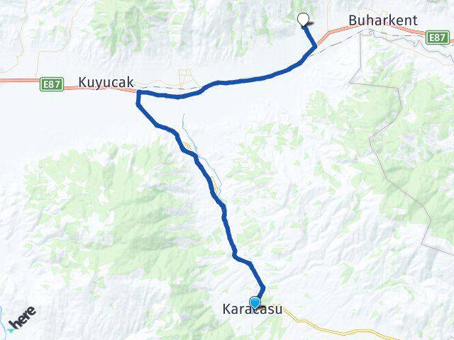 Aydın Karacasu Gencelli Kuyucak Arası Kaç Km - Yol Haritası