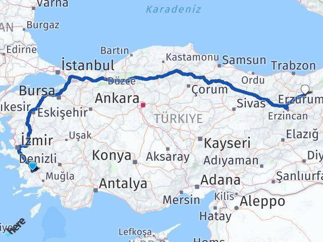 Aydın Karpuzlu Bayburt Arası Kaç Saat? Yol Haritası, Yakıt, Rota ve Mesafe Hesaplama Aydın Karpuzlu Bayburt Arası Kaç Km? Kaç Saat? Yol Haritası