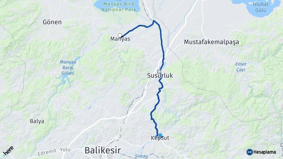 Balıkesir Kepsut Manyas Arası Kaç Km? Arası Kaç Saat? Nerede Yol Haritası Yakıt, Rota ve Mesafe Hesaplama Balıkesir Kepsut Manyas Arası Kaç Km? Arası Kaç Km Saat? Nerede Yol Haritası Yakıt, Rota ve Mesafe Hesaplama