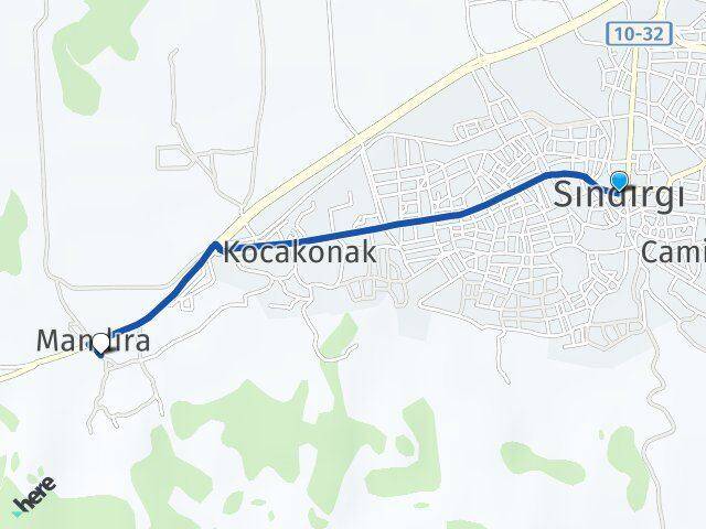 Balıkesir Sındırgı Mandıra Sındırgı Arası Kaç Km - Yol Haritası