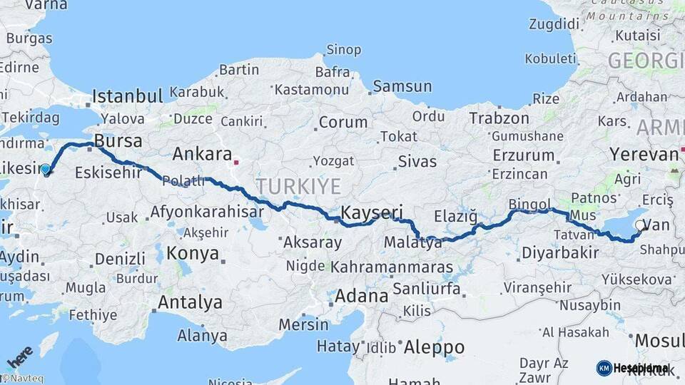 Balıkesir ile Van Arası Kaç Km? Kaç Saat? - Kmhesaplama.com Arası Kaç Saat? Nerede Yol Haritası Yakıt, Rota ve Mesafe Hesaplama Balıkesir ile Van Arası Kaç Km? Kaç Saat? - Kmhesaplama.com Arası Kaç Km Saat? Nerede Yol Haritası Yakıt, Rota ve Mesafe Hesaplama