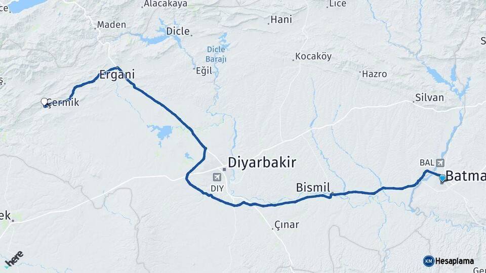 Batman Çermik Diyarbakır Arası Kaç Km? - Kmhesaplama.com Arası Kaç Saat? Nerede Yol Haritası Yakıt, Rota ve Mesafe Hesaplama Batman Çermik Diyarbakır Arası Kaç Km? - Kmhesaplama.com Arası Kaç Km Saat? Nerede Yol Haritası Yakıt, Rota ve Mesafe Hesaplama