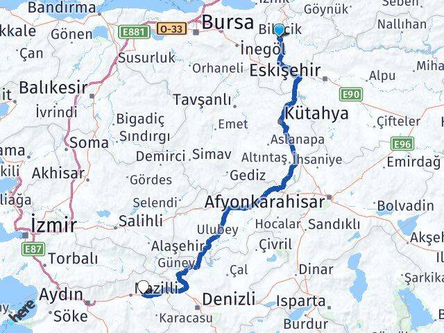 Bilecik Kuyucak Aydın Arası Kaç Saat? Yol Haritası, Yakıt, Rota ve Mesafe Hesaplama Bilecik Kuyucak Aydın Arası Kaç Km? Kaç Saat? Yol Haritası