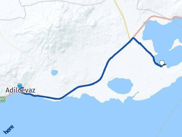 Bitlis Adilcevaz Akçıra Adilcevaz Arası Kaç Km - Yol Haritası