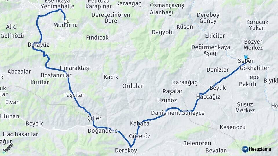 Bolu Seben Mudurnu Arası Kaç Km? Arası Kaç Saat? Nerede Yol Haritası Yakıt, Rota ve Mesafe Hesaplama Bolu Seben Mudurnu Arası Kaç Km? Arası Kaç Km Saat? Nerede Yol Haritası Yakıt, Rota ve Mesafe Hesaplama