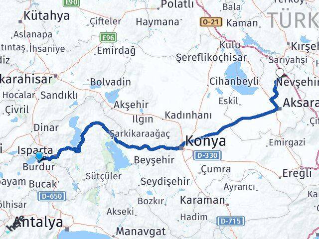 Burdur Ortaköy Aksaray Arası Kaç Saat? Yol Haritası, Yakıt, Rota ve Mesafe Hesaplama Burdur Ortaköy Aksaray Arası Kaç Km? Kaç Saat? Yol Haritası