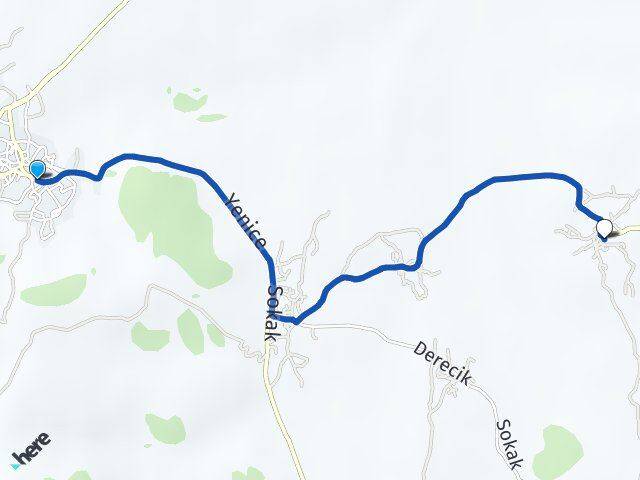 Bursa Büyükorhan Balaban Büyükorhan Arası Kaç Km - Yol Haritası