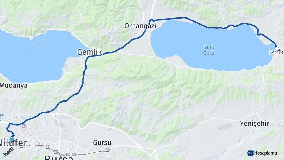 Bursa Nilüfer İznik Arası Kaç Km? Arası Kaç Saat? Nerede Yol Haritası Yakıt, Rota ve Mesafe Hesaplama Bursa Nilüfer İznik Arası Kaç Km? Arası Kaç Km Saat? Nerede Yol Haritası Yakıt, Rota ve Mesafe Hesaplama