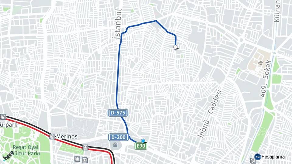 Bursa Osmangazi Başaran Osmangazi Arası Kaç Km - Yol Haritası