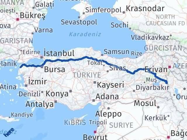 Çanakkale Saray Van Arası Kaç Saat? Yol Haritası, Yakıt, Rota ve Mesafe Hesaplama Çanakkale Saray Van Arası Kaç Km? Kaç Saat? Yol Haritası