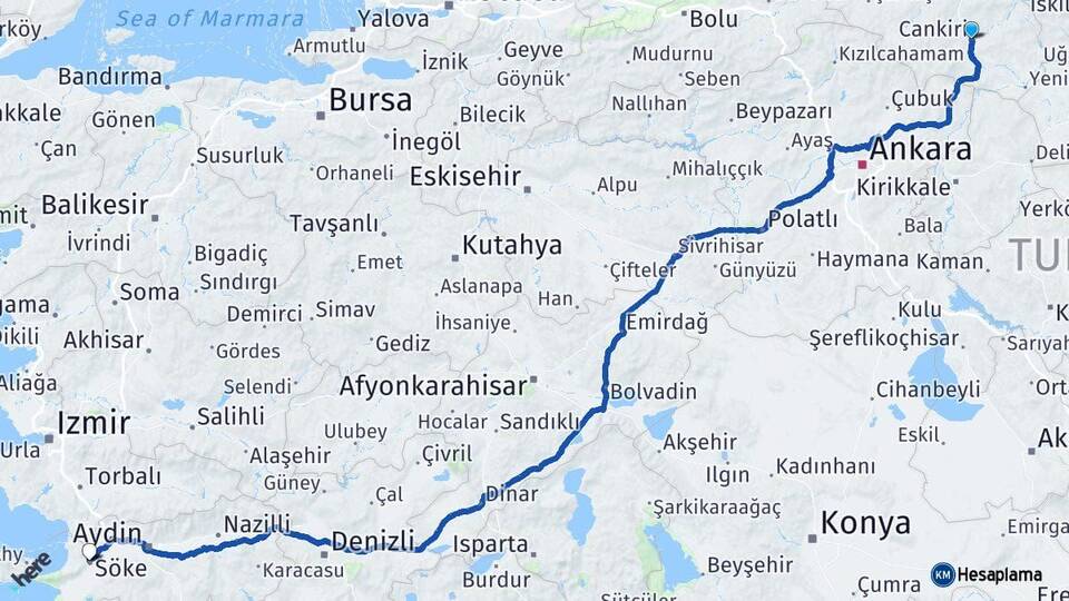 Çankırı Söke Aydın Arası Kaç Km? - Kmhesaplama.com Arası Kaç Saat? Nerede Yol Haritası Yakıt, Rota ve Mesafe Hesaplama Çankırı Söke Aydın Arası Kaç Km? - Kmhesaplama.com Arası Kaç Km Saat? Nerede Yol Haritası Yakıt, Rota ve Mesafe Hesaplama