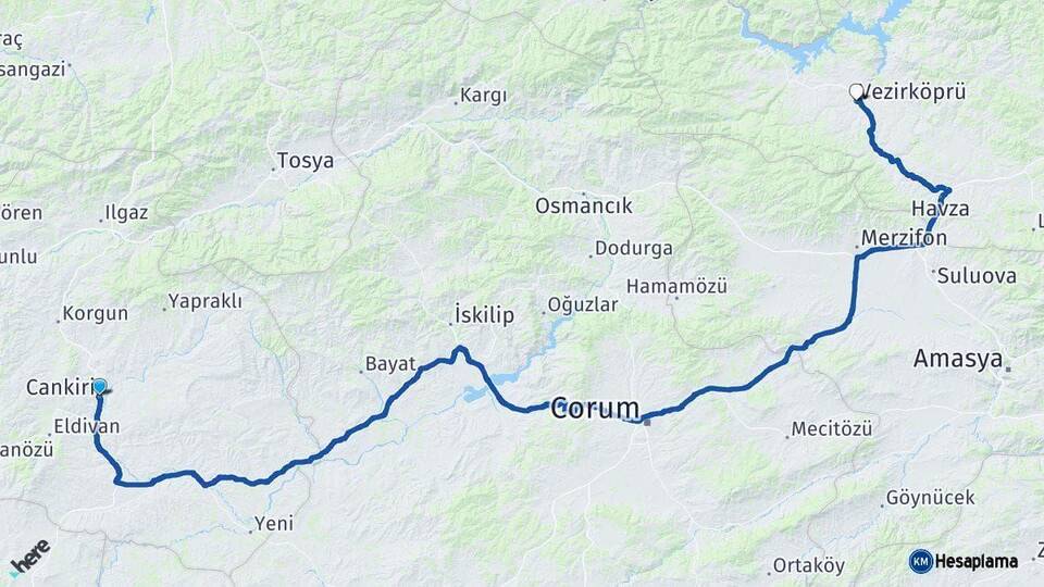 Çankırı Vezirköprü Samsun Arası Kaç Km? - Kmhesaplama.com Arası Kaç Saat? Nerede Yol Haritası Yakıt, Rota ve Mesafe Hesaplama Çankırı Vezirköprü Samsun Arası Kaç Km? - Kmhesaplama.com Arası Kaç Km Saat? Nerede Yol Haritası Yakıt, Rota ve Mesafe Hesaplama