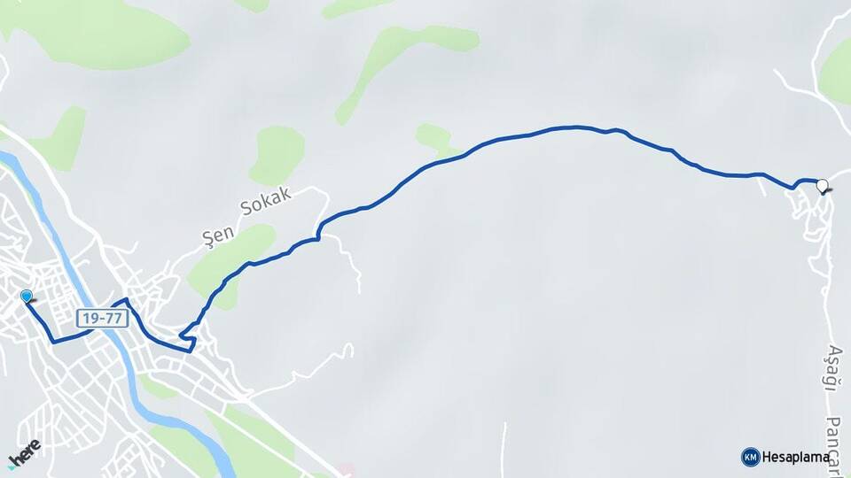 Çorum Bayat Pancarlık Bayat Arası Kaç Km - Yol Haritası