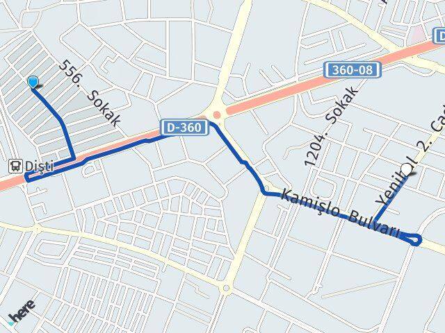 Diyarbakır Kayapınar Talaytepe Bağlar Arası Kaç Km - Yol Haritası