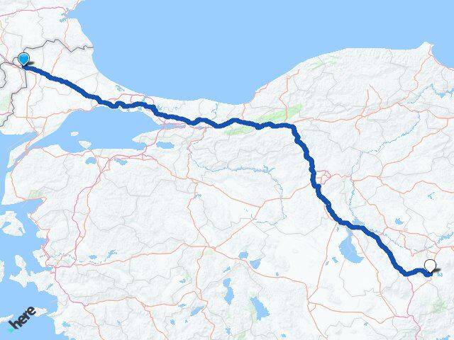 Edirne Yeşilhisar Kayseri Arası Kaç Km - Yol Haritası