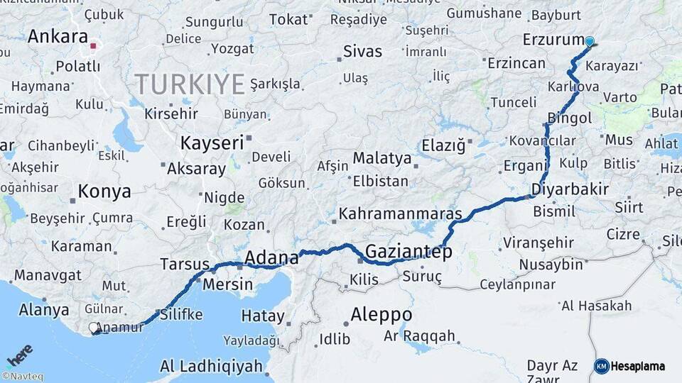 Erzurum Anamur Mersin Arası Kaç Km? - Kmhesaplama.com Arası Kaç Saat? Nerede Yol Haritası Yakıt, Rota ve Mesafe Hesaplama Erzurum Anamur Mersin Arası Kaç Km? - Kmhesaplama.com Arası Kaç Km Saat? Nerede Yol Haritası Yakıt, Rota ve Mesafe Hesaplama