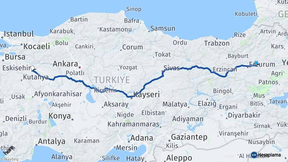 Erzurum Pasinler Eskişehir Arası Kaç Km? Arası Kaç Saat? Nerede Yol Haritası Yakıt, Rota ve Mesafe Hesaplama Erzurum Pasinler Eskişehir Arası Kaç Km? Arası Kaç Km Saat? Nerede Yol Haritası Yakıt, Rota ve Mesafe Hesaplama
