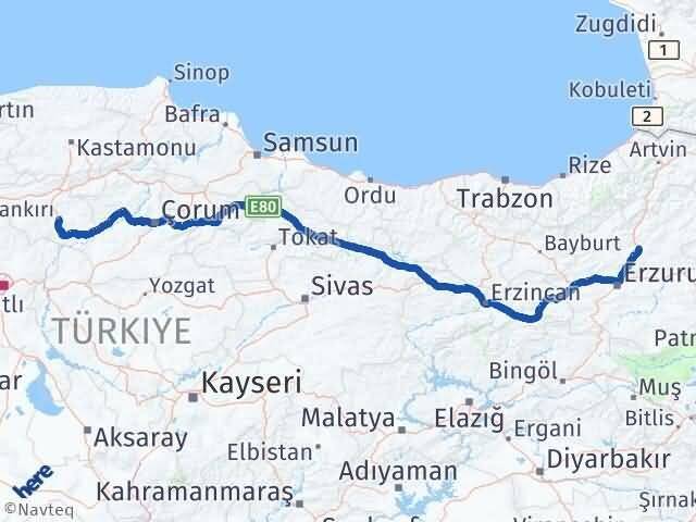 Erzurum Tortum Çankırı Arası Kaç Km? Arası Kaç Saat? Nerede Yol Haritası Yakıt, Rota ve Mesafe Hesaplama Erzurum Tortum Çankırı Arası Kaç Km? Arası Kaç Km Saat? Nerede Yol Haritası Yakıt, Rota ve Mesafe Hesaplama