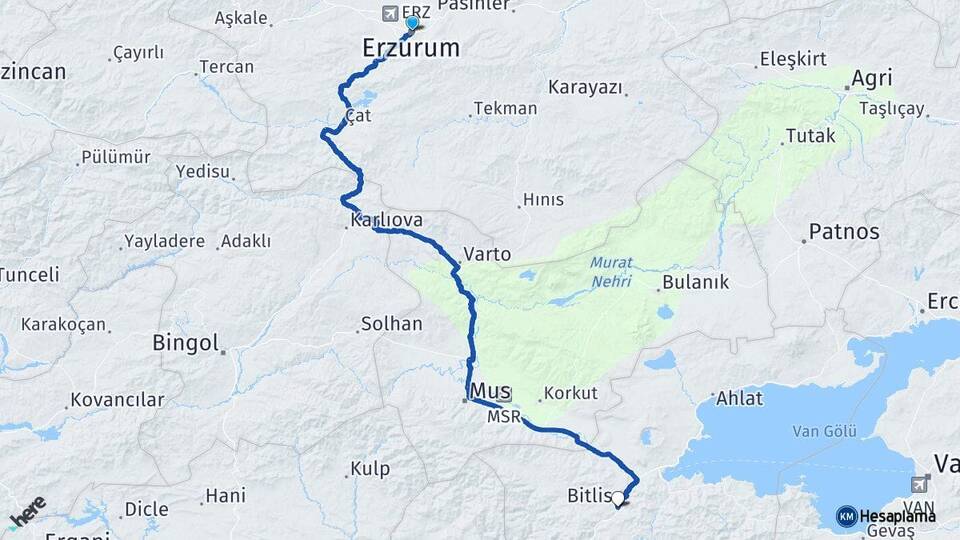 Erzurum Yakutiye Bitlis Arası Kaç Km? Arası Kaç Saat? Nerede Yol Haritası Yakıt, Rota ve Mesafe Hesaplama Erzurum Yakutiye Bitlis Arası Kaç Km? Arası Kaç Km Saat? Nerede Yol Haritası Yakıt, Rota ve Mesafe Hesaplama
