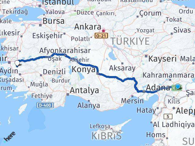 Gaziantep Bayındır İzmir Arası Kaç Km - Yol Haritası