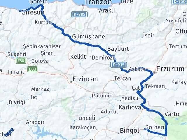 Giresun Solhan Bingöl Arası Kaç Km? - Kmhesaplama.com Arası Kaç Saat? Nerede Yol Haritası Yakıt, Rota ve Mesafe Hesaplama Giresun Solhan Bingöl Arası Kaç Km? - Kmhesaplama.com Arası Kaç Km Saat? Nerede Yol Haritası Yakıt, Rota ve Mesafe Hesaplama