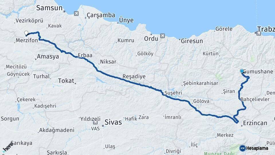 Gümüşhane Havza Samsun Arası Kaç Km? - Kmhesaplama.com Arası Kaç Saat? Nerede Yol Haritası Yakıt, Rota ve Mesafe Hesaplama Gümüşhane Havza Samsun Arası Kaç Km? - Kmhesaplama.com Arası Kaç Km Saat? Nerede Yol Haritası Yakıt, Rota ve Mesafe Hesaplama