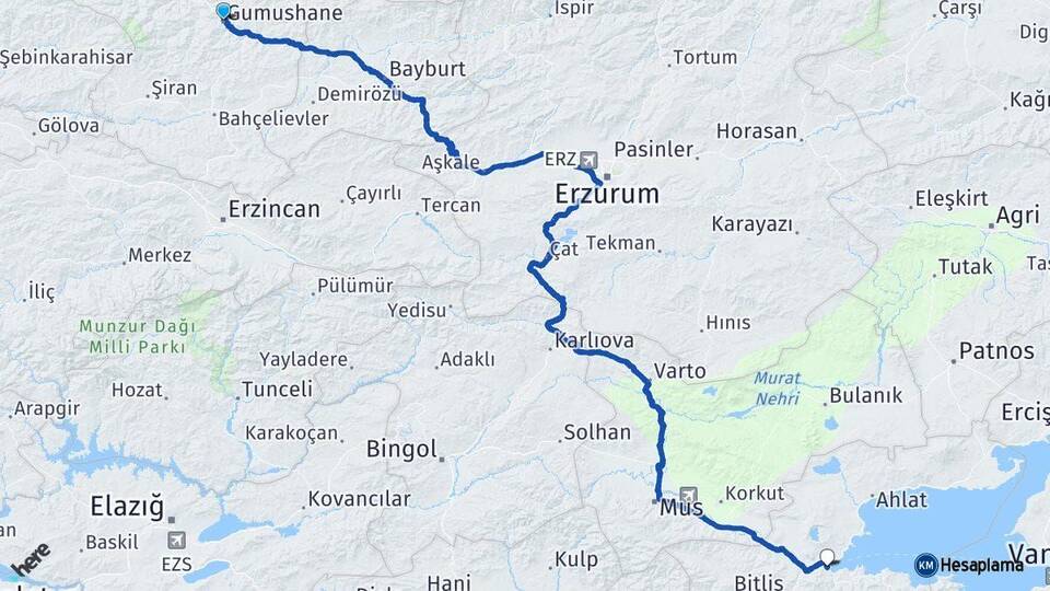 Gümüşhane Tatvan Bitlis Arası Kaç Km? - Kmhesaplama.com Arası Kaç Saat? Nerede Yol Haritası Yakıt, Rota ve Mesafe Hesaplama Gümüşhane Tatvan Bitlis Arası Kaç Km? - Kmhesaplama.com Arası Kaç Km Saat? Nerede Yol Haritası Yakıt, Rota ve Mesafe Hesaplama