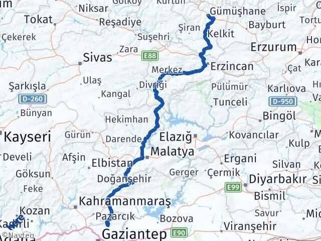 Gümüşhane Yavuzeli Gaziantep Arası Kaç Km? Arası Kaç Saat? Nerede Yol Haritası Yakıt, Rota ve Mesafe Hesaplama Gümüşhane Yavuzeli Gaziantep Arası Kaç Km? Arası Kaç Km Saat? Nerede Yol Haritası Yakıt, Rota ve Mesafe Hesaplama
