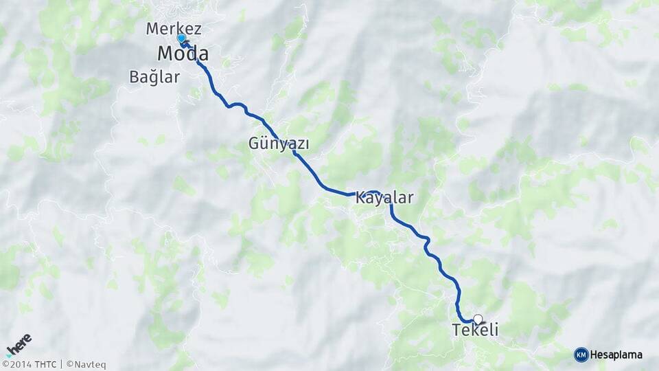 Hakkari Şemdinli Tekeli Şemdinli Arası Kaç Km - Yol Haritası