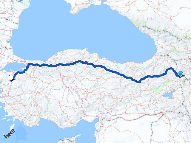 Iğdır Karesi Balıkesir Arası Kaç Km - Yol Haritası