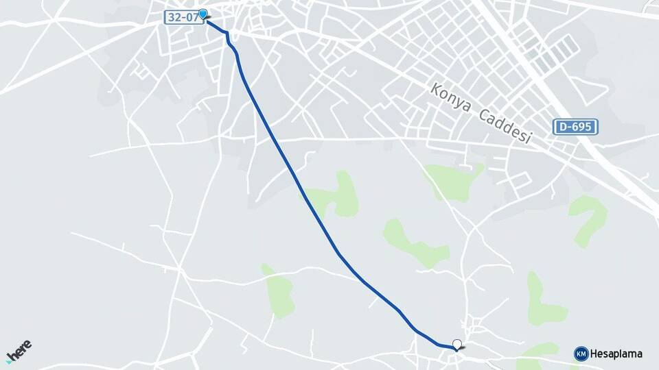 Isparta Şarkikaraağaç Beyköy Şarkikaraağaç Arası Kaç Km - Yol Haritası