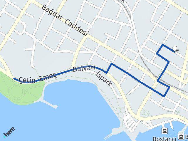 İstanbul Adalar Kınalıada Bostancı Kadıköy Arası Kaç Km - Yol Haritası